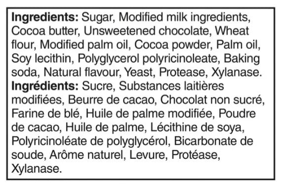 A close-up of a product ingredients list printed in black text inside a thin black rectangular border on a white background.