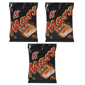 12 Mars Chocolate Bars FULL SIZE (3 Packs of 4 Chocolate Bars) {Imported from Canada} - Sal Sale inc