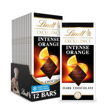 Lindt Dark Chocolate Bar, Dark Chocolate Candy. Multiple Flavors