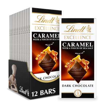 Lindt Dark Chocolate Bar, Dark Chocolate Candy. Multiple Flavors