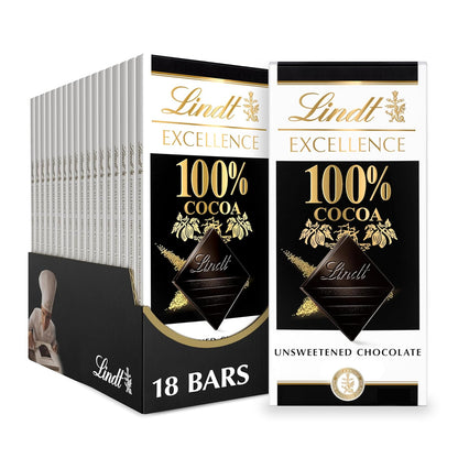 Lindt Dark Chocolate Bar, Dark Chocolate Candy. Multiple Flavors