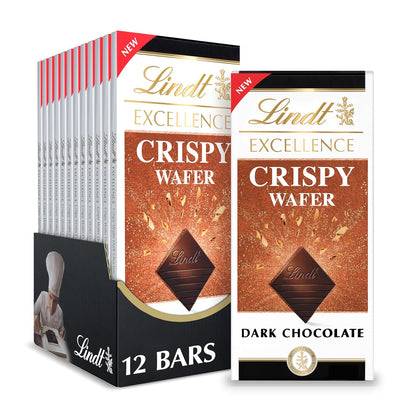 Lindt Dark Chocolate Bar, Dark Chocolate Candy. Multiple Flavors
