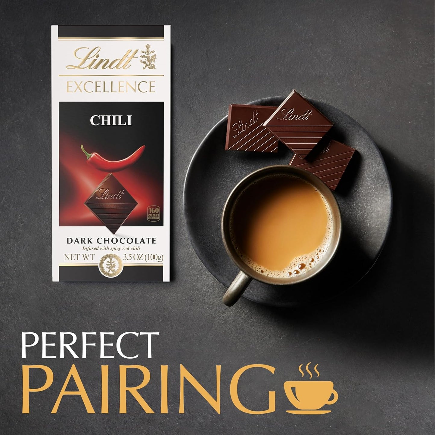Lindt Dark Chocolate Bar, Dark Chocolate Candy. Multiple Flavors