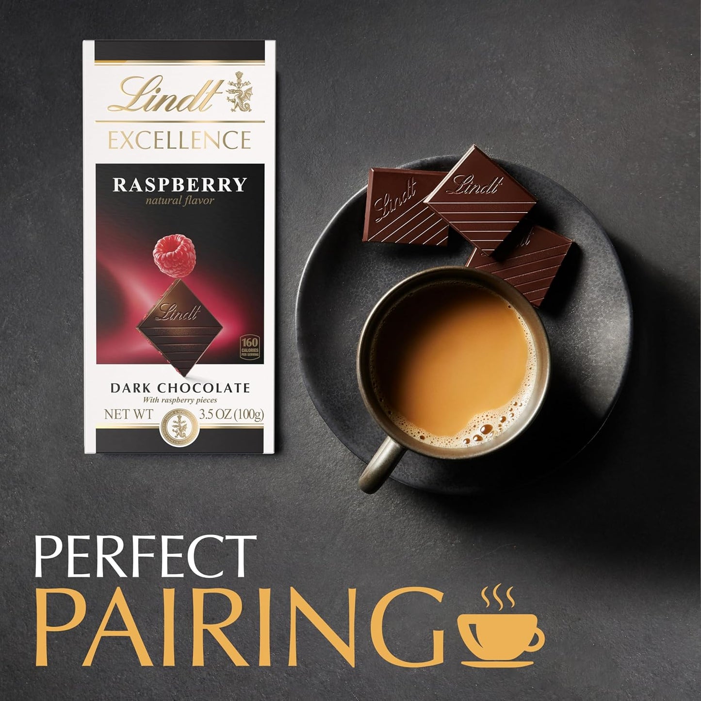 Lindt Dark Chocolate Bar, Dark Chocolate Candy. Multiple Flavors