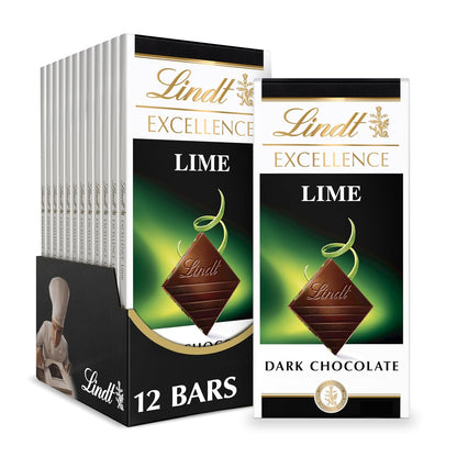 Lindt Dark Chocolate Bar, Dark Chocolate Candy. Multiple Flavors