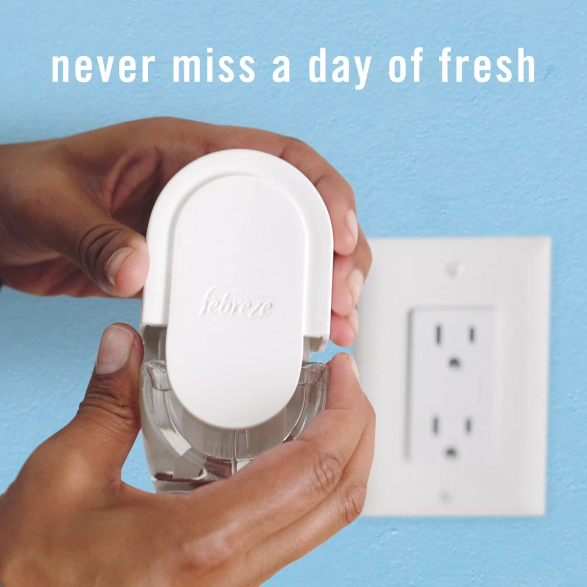 Febreze Plug-In Air Freshener Refills, Japanese Cherry Scent, 4-Pack