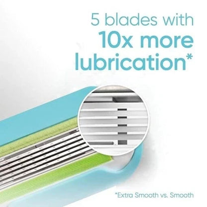Gillette Venus Extra Smooth Women's Razor Blade Refills, 6 Count