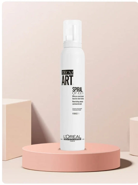 L'Oréal Professionnel Tecni.Art Spiral Queen Curl Defining Mousse, 6.8 fl oz