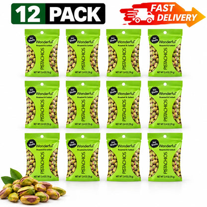 Pistachios 12 pack