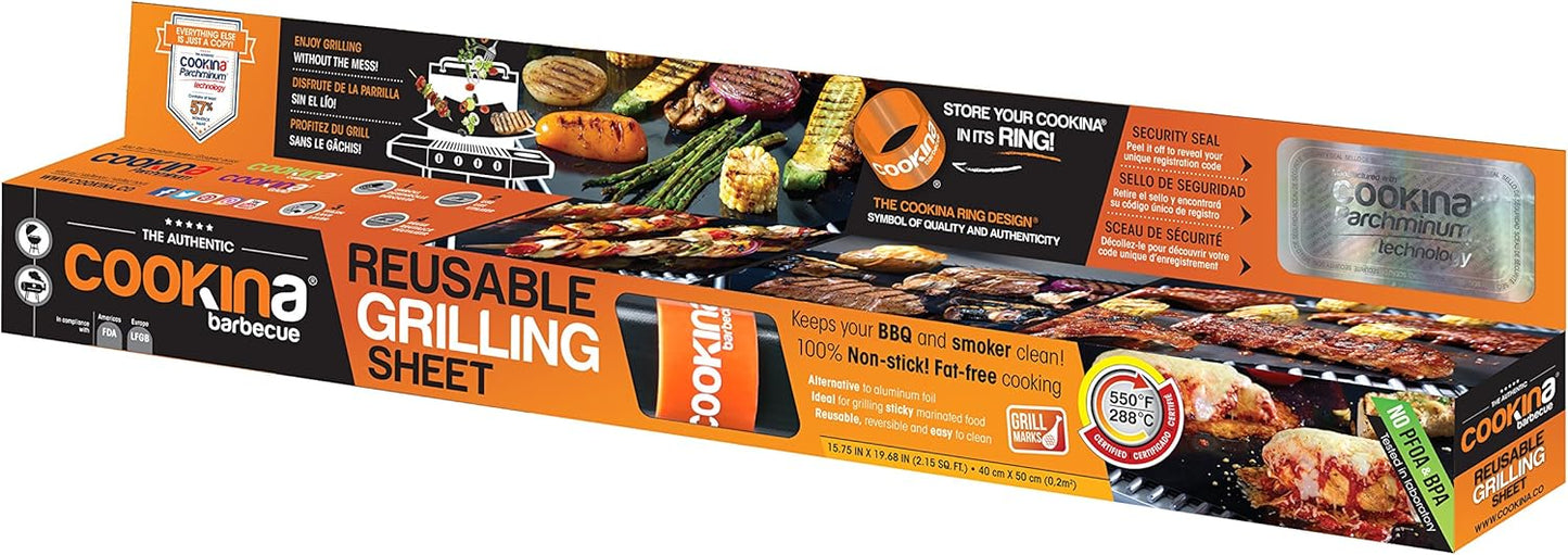 Barbecue - Reusable and Non - Stick Grilling Sheet - Sal Sale inc