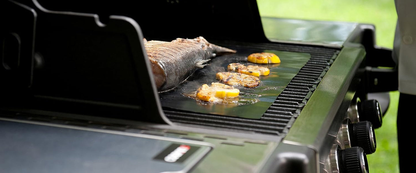 Barbecue - Reusable and Non - Stick Grilling Sheet - Sal Sale inc