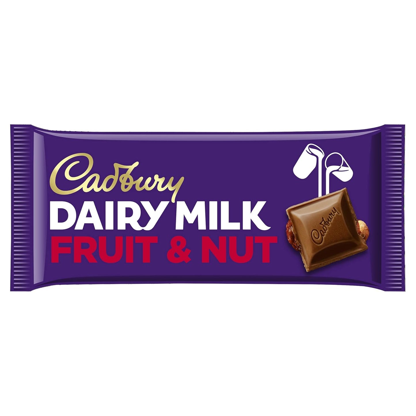 Cadbury Dairy Milk Fruit & Nut Bar, 180g - Hershy1