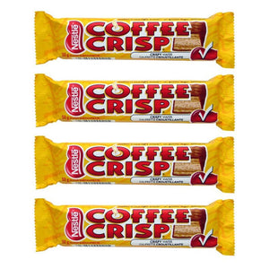 Coffee Crisp Chocolate Candy Bars, 50g/1.76oz, Pack of 4 - ARILON