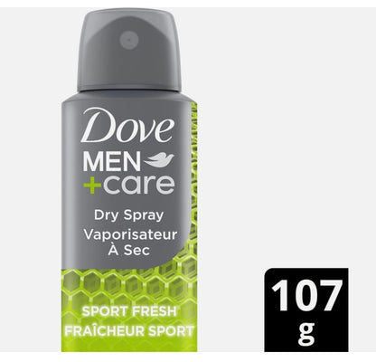 DOVE Men + care anti perspirant long lasting fragrance deodorant sport fresh triple defense technology 72 hour protection - Sal Sale inc