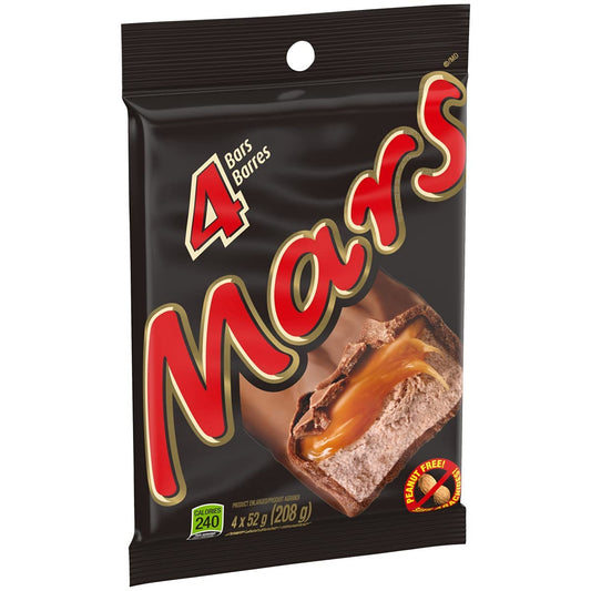 Mars Chocolate Full Size Bars 4 Pack Imported from Canada - Hershy1