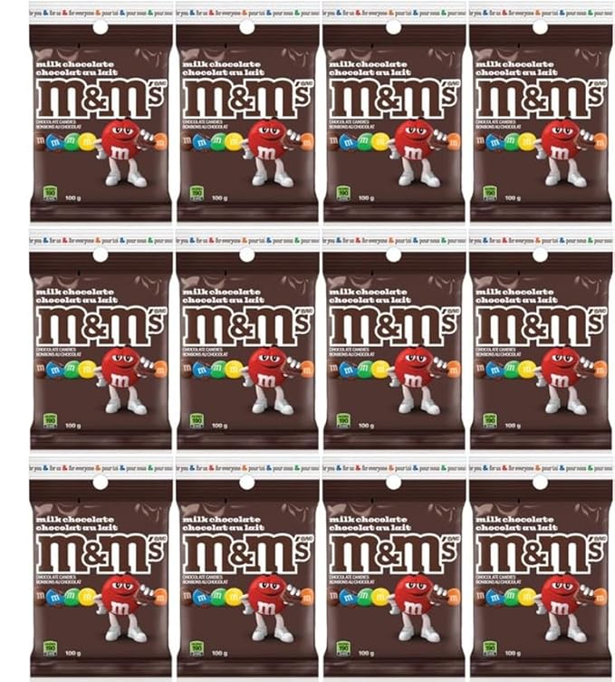 M&Ms Milk Chocolate Candies 100 g (1 pack) - Sal Sale inc