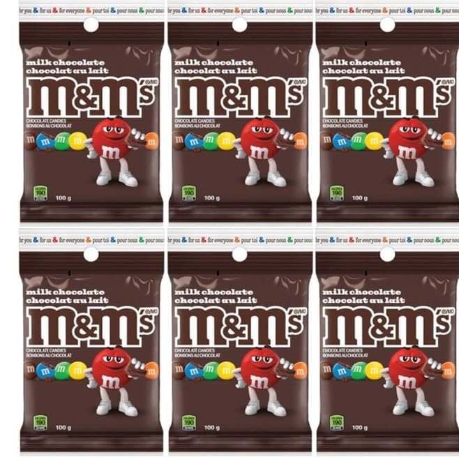 M&Ms Milk Chocolate Candies 100 g (1 pack) - Sal Sale inc