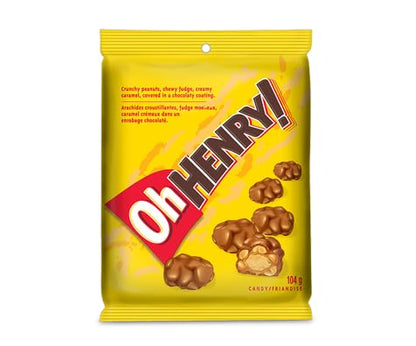 Oh Henry Chocolate Bites Peg Bag 104g/3.7oz - Sal Sale inc