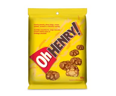 Oh Henry Chocolate Bites Peg Bag 104g/3.7oz - Sal Sale inc