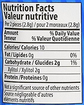 Pur Gum Peppermint, 2.72 Ounce , 3 Bags - Sal Sale inc