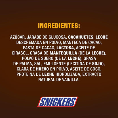 Snickers Bar with Caramel and Roasted Peanuts Chocolate Covered, 24 bars x50g (1200g) - Sal Sale inc